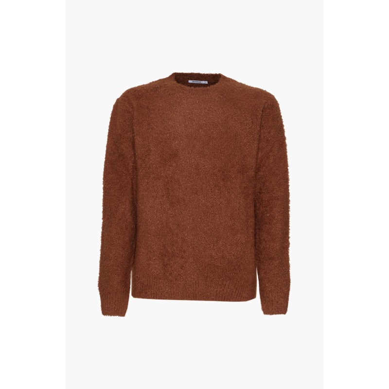 Maglia Bouclé Sorbino Donna – Morbida e Calda per Uno Stile Contemporaneo-4passiboutique