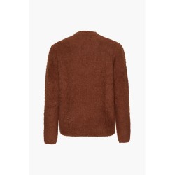 Maglia Bouclé Sorbino Donna – Morbida e Calda per Uno Stile Contemporaneo-4passiboutique