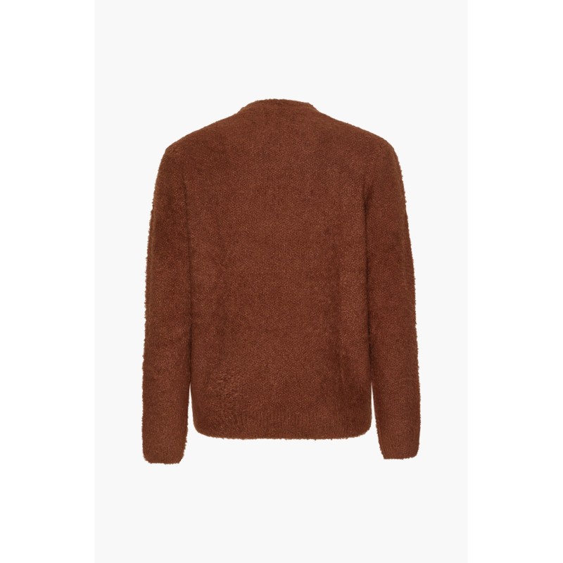 Maglia Bouclé Sorbino Donna – Morbida e Calda per Uno Stile Contemporaneo-4passiboutique