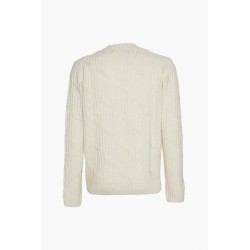 Girocollo Uomo Sorbino con Trama – Maglia Casual Elegante | 4 Passi Boutique-4passiboutique