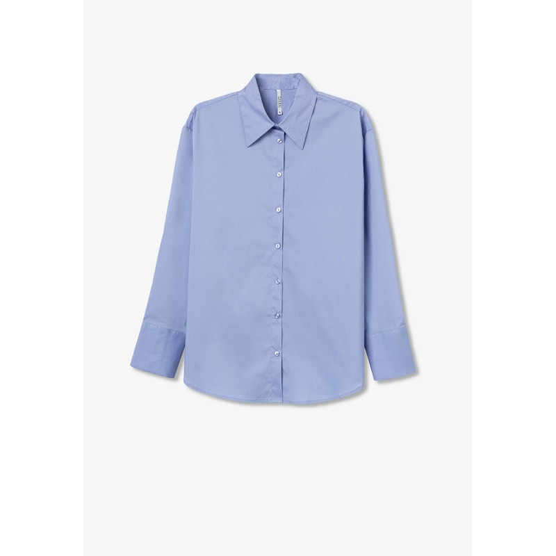 Camicia Basic Oversize Tiffosi in 100% Cotone – Stile Casual Contemporaneo-4passiboutique