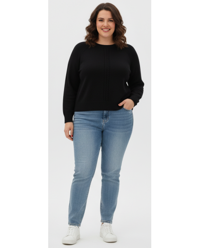 Maglia Lizalù con Trama – Stile e Comfort per Ogni Occasione-4passiboutique