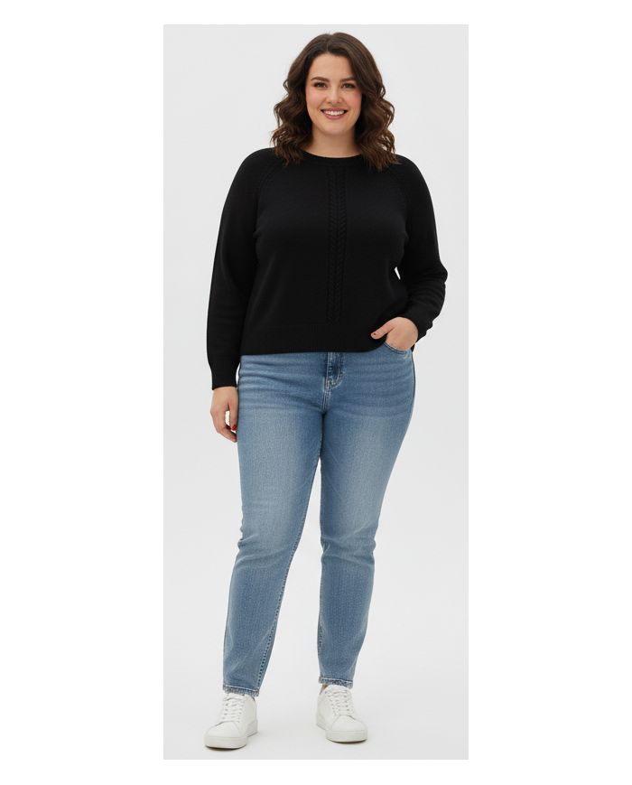 Maglia Lizalù con Trama – Stile e Comfort per Ogni Occasione-4passiboutique