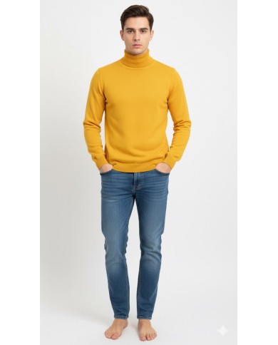 Dolcevita Sorbino Basic Giallo – Stile, Comfort e Colore per Ogni Occasione-4passiboutique