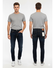 Jeans Sorbino Slim Fit Uomo – Denim Scuro con Cuciture a Contrasto | 4 Passi Boutique-4passiboutique