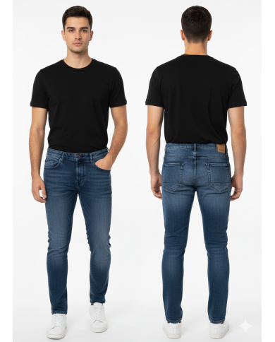 Jeans Slim Fit Sorbino – Comfort e stile per ogni occasione | 4 Passi Boutique-4passiboutique