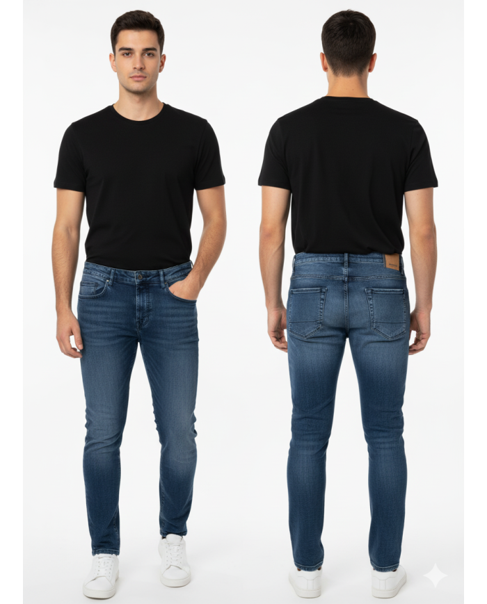 Jeans Slim Fit Sorbino – Comfort e stile per ogni occasione | 4 Passi Boutique-4passiboutique
