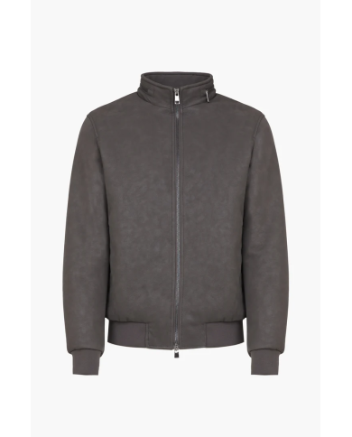 Giubbotto Sorbino Effetto Pelle Marrone – Stile e Carisma in Ogni Dettaglio-4passiboutique