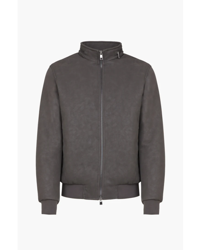 Giubbotto Sorbino Effetto Pelle Marrone – Stile e Carisma in Ogni Dettaglio-4passiboutique