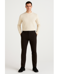 Pantalone Uomo Slim Fit Nero Sorbino – Eleganza e Comfort in Chiave Contemporanea-4passiboutique