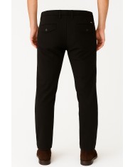 Pantalone Uomo Slim Fit Nero Sorbino – Eleganza e Comfort in Chiave Contemporanea-4passiboutique