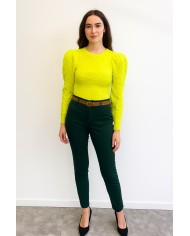 Maglia Akè con Trama a Treccia – Eleganza e Comfort Made in Italy