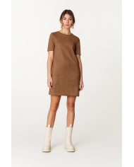 Abito Scamosciato Akè Donna – Eleganza Minimal per Tutti i Giorni