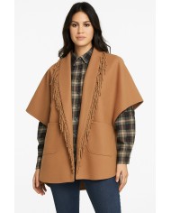 Mantella Donna Lizalù Color Cammello – Eleganza e Comfort per Ogni Occasione