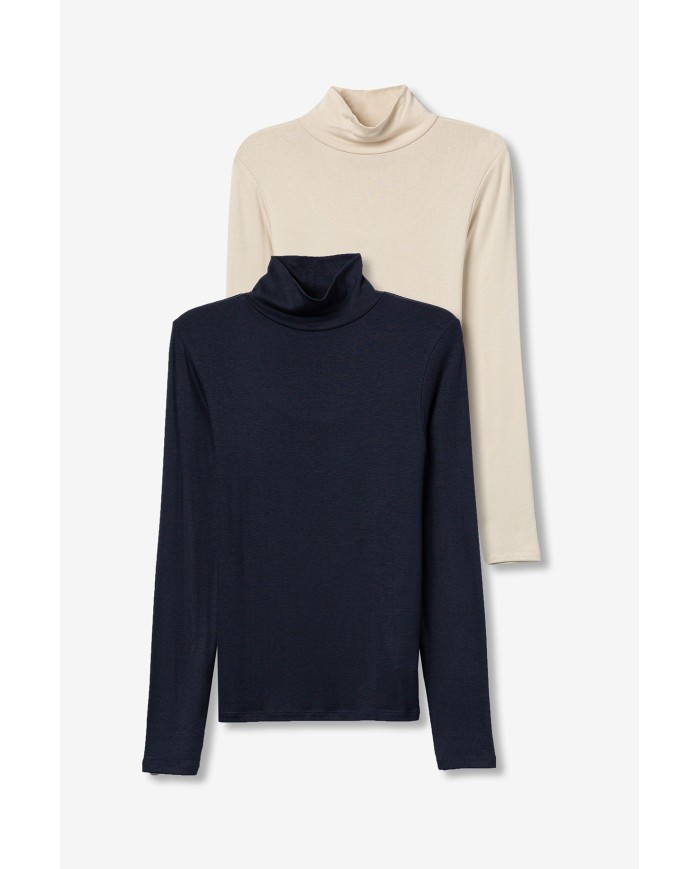 Lupetto Basic Donna Tiffosi – Set da 2 Colori | Comfort e Stile by 4 Passi Boutique