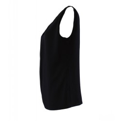 Blusa giromanica con catenina sul girocollo – 4 Passi Boutique-4passiboutique