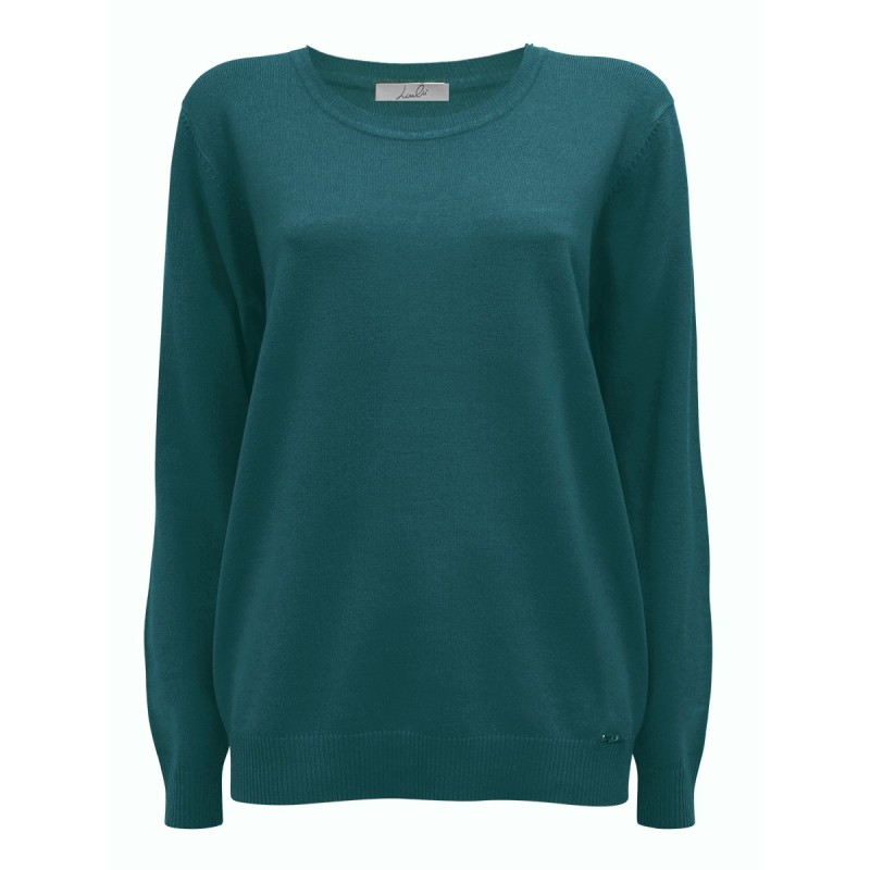 Girocollo Basic Lizalù – Maglia essenziale e versatile per ogni occasione-4passiboutique