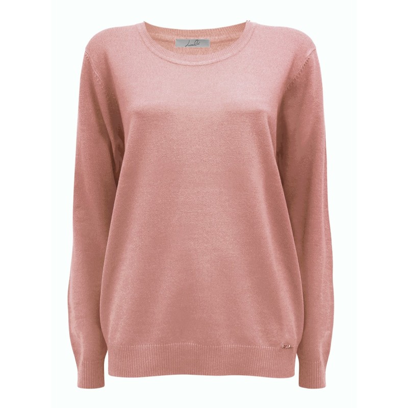 Girocollo Basic Lizalù – Maglia essenziale e versatile per ogni occasione-4passiboutique