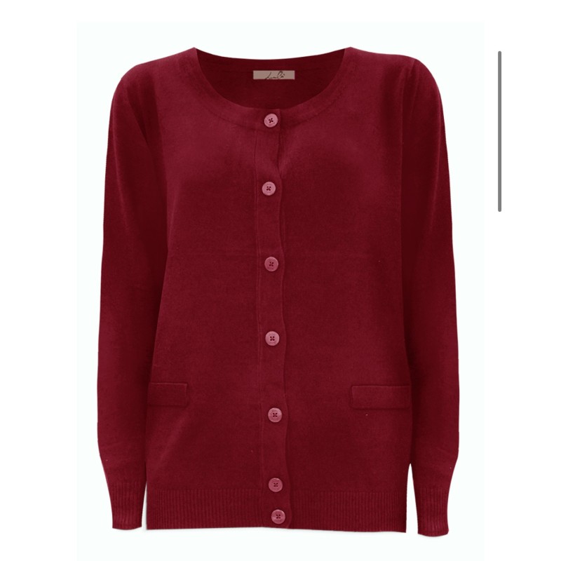 Cardigan Basico Lizalù Donna – Stile Essenziale e Comfort Quotidiano | 4 Passi Boutique-4passiboutique