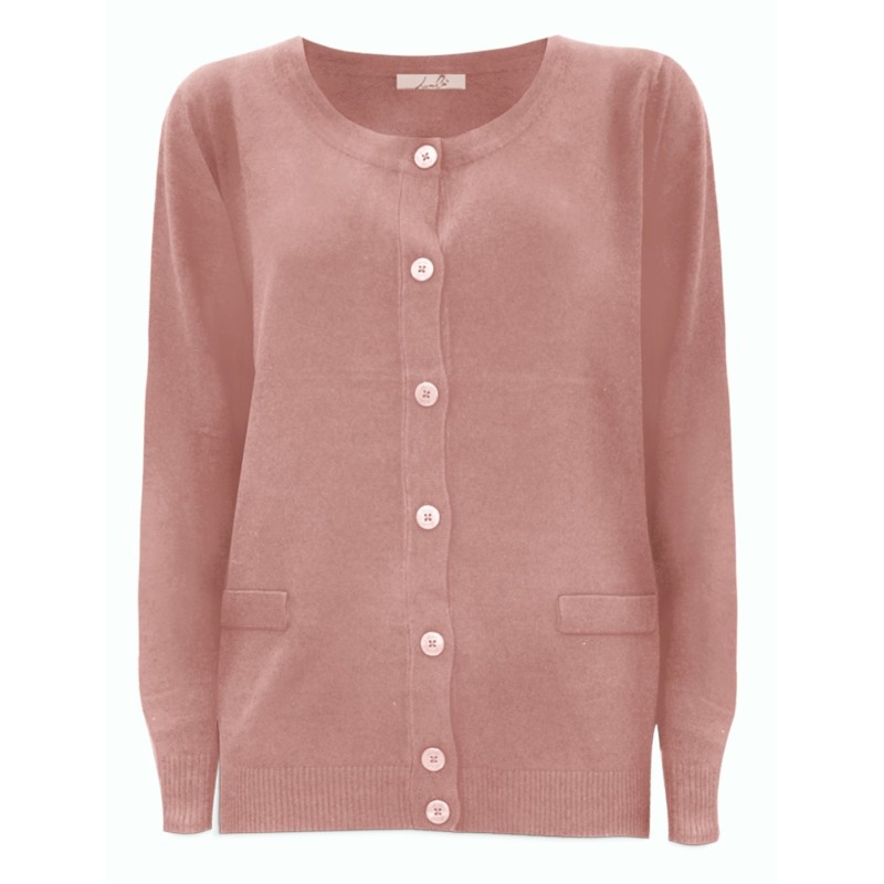 Cardigan Basico Lizalù Donna – Stile Essenziale e Comfort Quotidiano | 4 Passi Boutique-4passiboutique